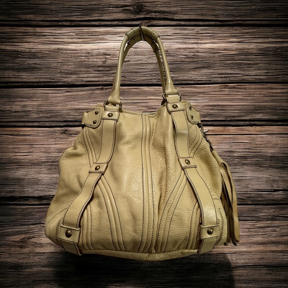 Botkier Creamy yellow leather Bombay slouchy 
Handbag